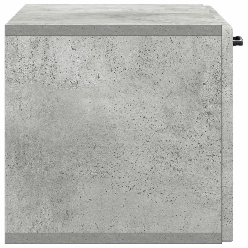 Mobile Porta TV da Muro Grigio Cemento 59,5 x 31 x 30 cm 899388