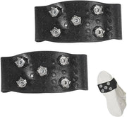 Antiscivellamento per Sciabiche - Resistente al Freddo - Sistema di Regolazione della Cintura - Punti di Contatto Invisibili - Per Escursioni Invernali - Adatto a Diversi Stili di Scarpe - Cinture per Scarpe