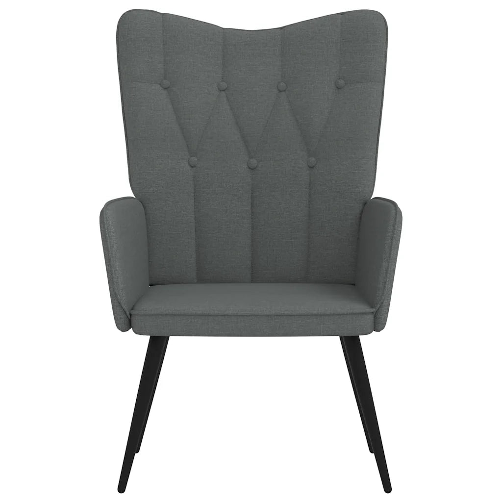 Poltrona Relax Grigio Scuro in Tessuto cod mxl 26234