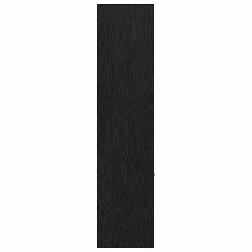 Armadio da Apoteca Rovere nero 30 x 41 x 174.5 cm 3365620