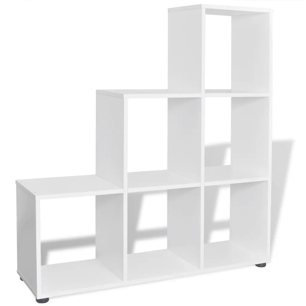 Libreria Scalare / Scaffale Espositore 107 cm Bianco 242552