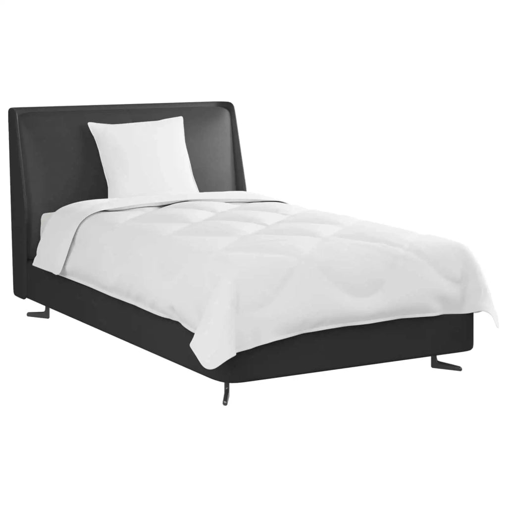 Piumone | Duvet per Tutte le Stagioni con cuscino 2 pz Bianco Microfibra