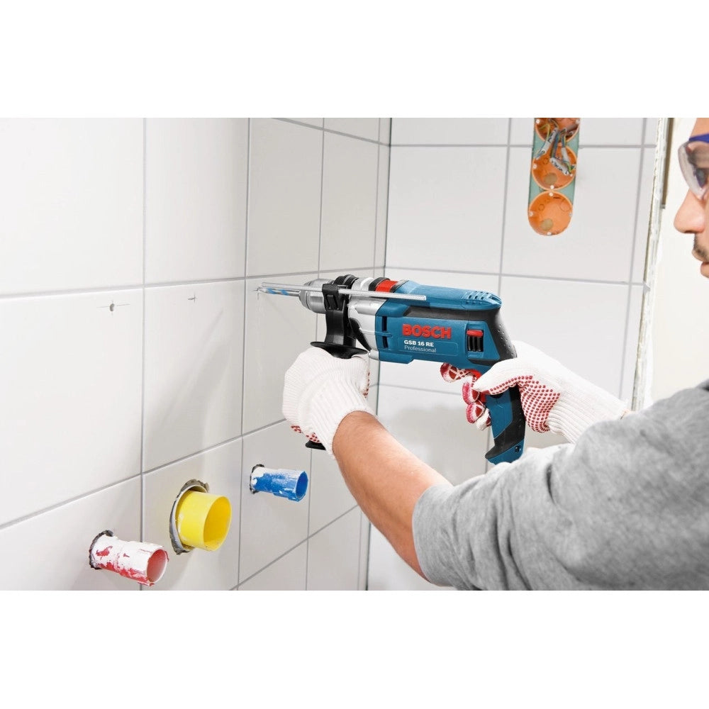Trade Shop - Bosch Gsb 16 Re Trapano A Percussione Battente Professionale Taladro Foret Drill -