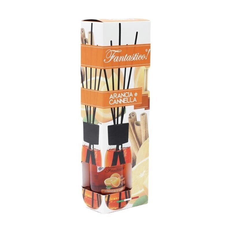 FANTASTICO DIFFUSORE PER AMBIENTE ARANCIA E CANNELLA DA 125 ML