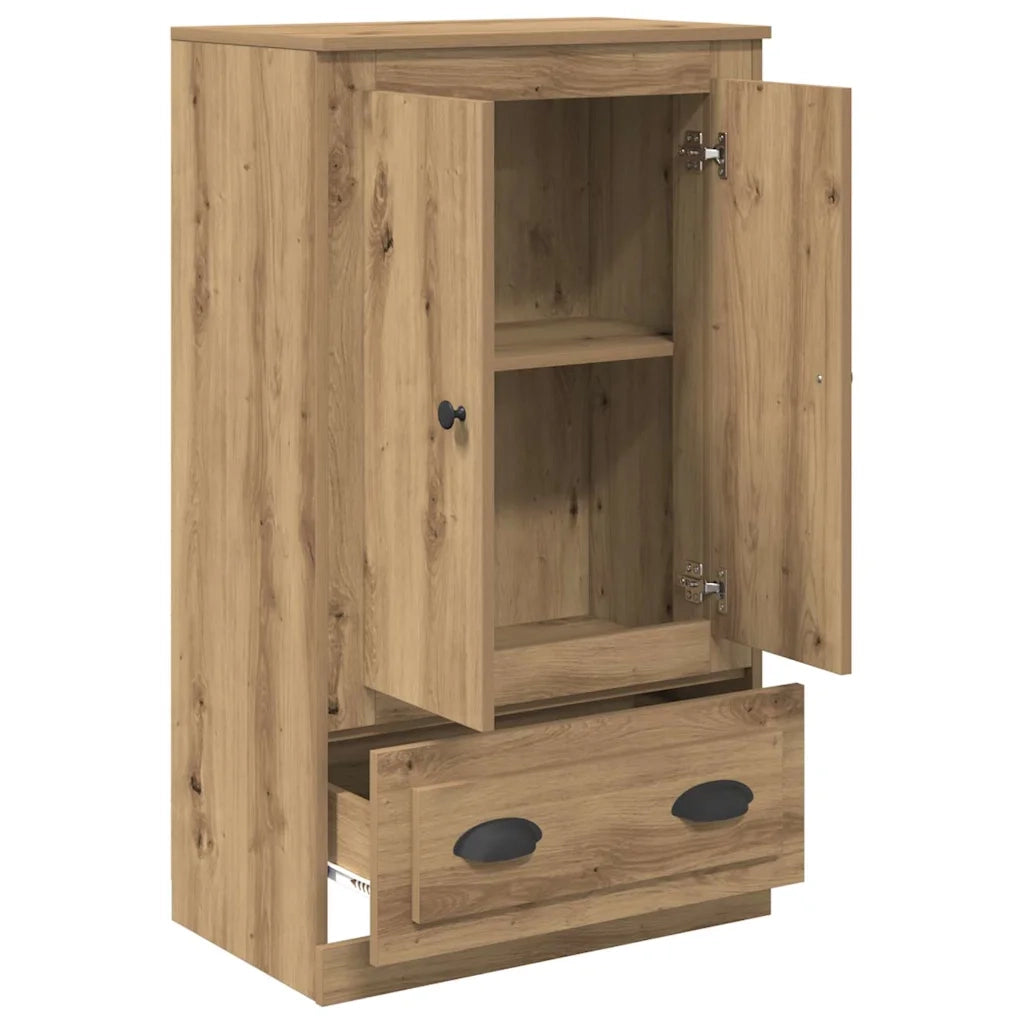 Credenza con cassetto Rovere artigianale 60 x 35,5 x 103,5 cm 881388