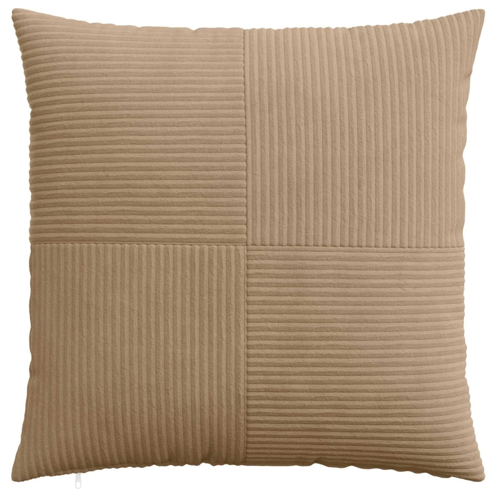 Federa 2 pcs ALMELO Marrone 70 x 70 cm corduroy 915607