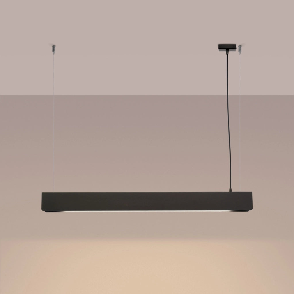 Lampada da soffitto moderna SPARK Blue Sapphire in acciaio nero 8,5 W 850 lm 3000 K