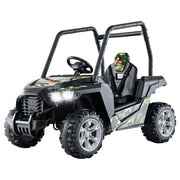Veicolo elettrico buggy 116 x 68 x 85 cm 2 modalità di controllo avvio graduale atmosfera divertente PP grigio 20_0017396