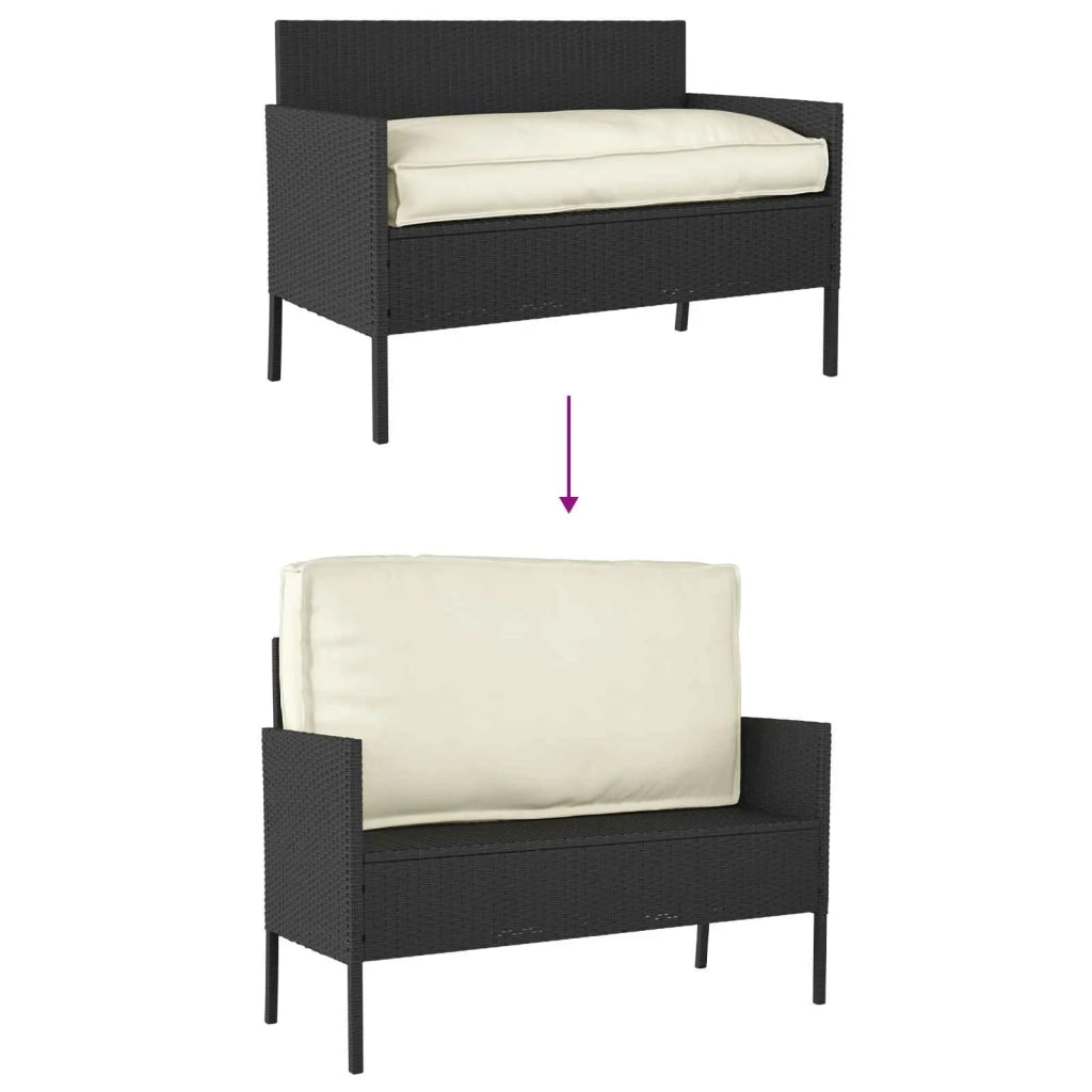 Cuscino Crema 120 x 60 x 12 cm Tessuto Oxford 42001560