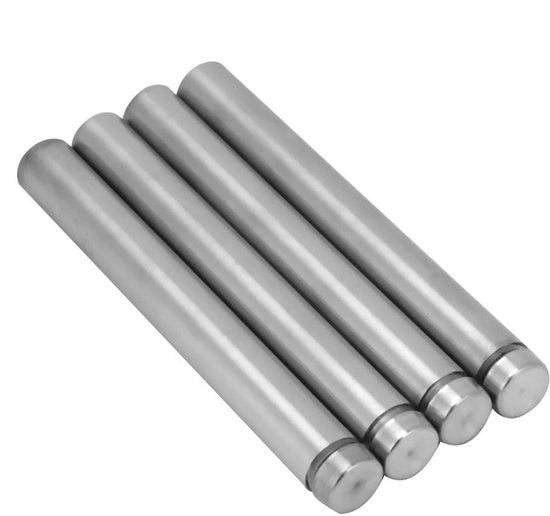 Supporto a distanza 4 pezzi - Acciaio inossidabile - Materiale di fissaggio ombreggiatura - Fissaggio vetrovuoto - Resistente alle abrasioni - Impermeabile