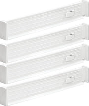 Organizzatore di carico - organizzatore di carrello - estensibile/utile/alta qualità - estremità con gomma schiuma protettiva - accessori da cucina - Bianco - confezionato a 4 pezzi