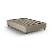 Ariba, Letto Piazza e Mezza Sfoderabile Made in Italy, Beige