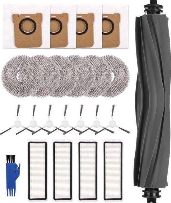 Accessori di riserva per Dreame L10s Ultra L10 Ultra - set di spazzole per capo, set di spazzole laterali, filtri, spazzole per pavimenti, sacchi di spazzatura, spazzola per pulizia