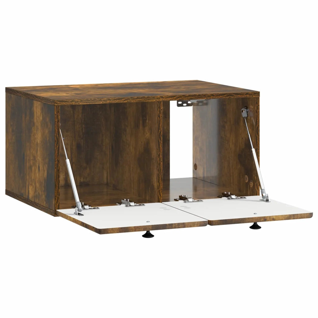 Mobile Porta TV da Muro 59,5 x 41 x 30 cm Rovere Fumo