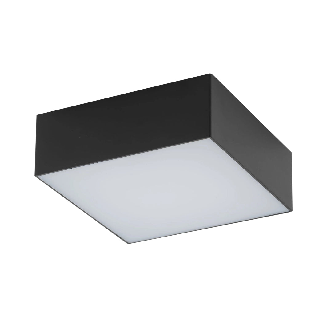 Plafoniera Nowodvorski LID Square LED 15W 3000K bianco/nero