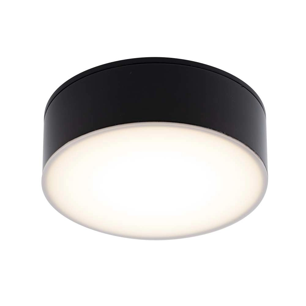Spot bagno TOTTORI Shilo nero tondo Ø10 LED 10W 4000K