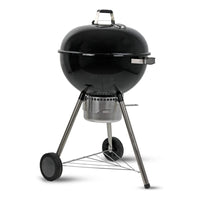 Barbecue a Carbone Carbonella Ø57 cm con Ruote Ketty Nero