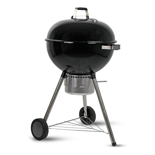 Barbecue a Carbone Carbonella Ø57 cm con Ruote Ketty Nero