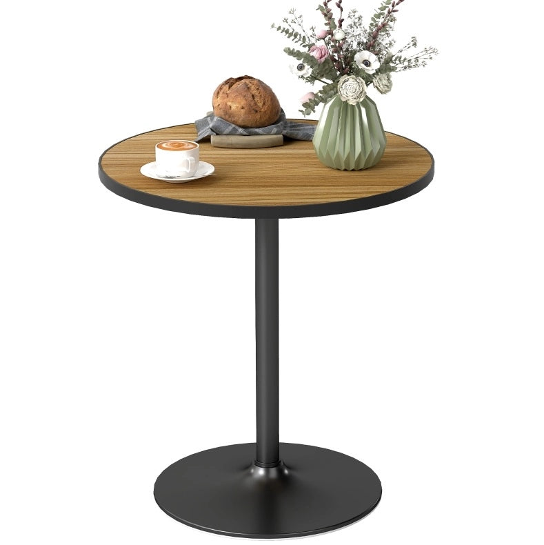 Tavolo rotondo ?70 x 76 cm con base stabile; legno; naturale