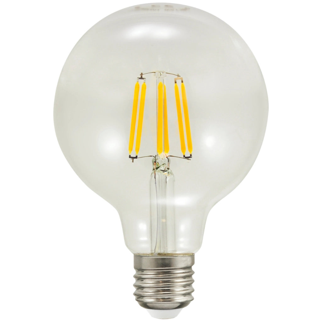 Lampadina LED Filamento G95 E27 7,5W 1055lm 3000K Polux