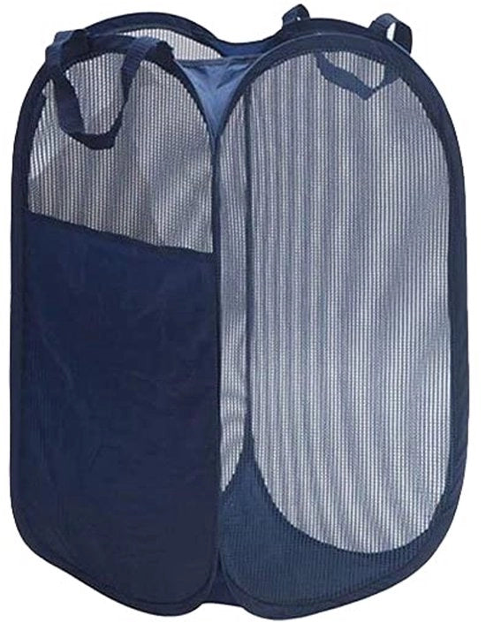 Wastino grande Opaco, opaco con rete apribile Wastino opaco con maniglie Apribile, spazia risparmia Wastino apribile con maniglie Blu marino