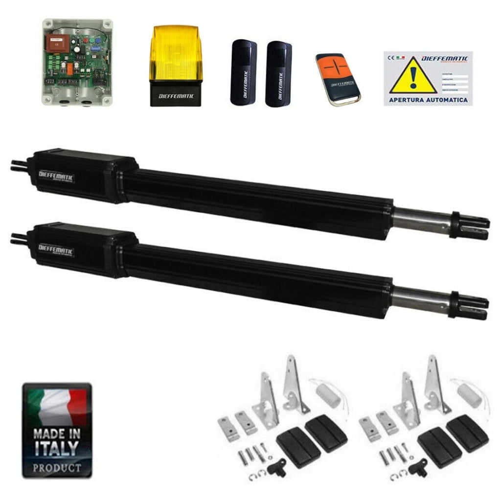 KIT VH 400 230V MOTORI CANCELLO 2 ANTE BATTENTI DA 5 M AUTOMATISMO PROFESSIONALE