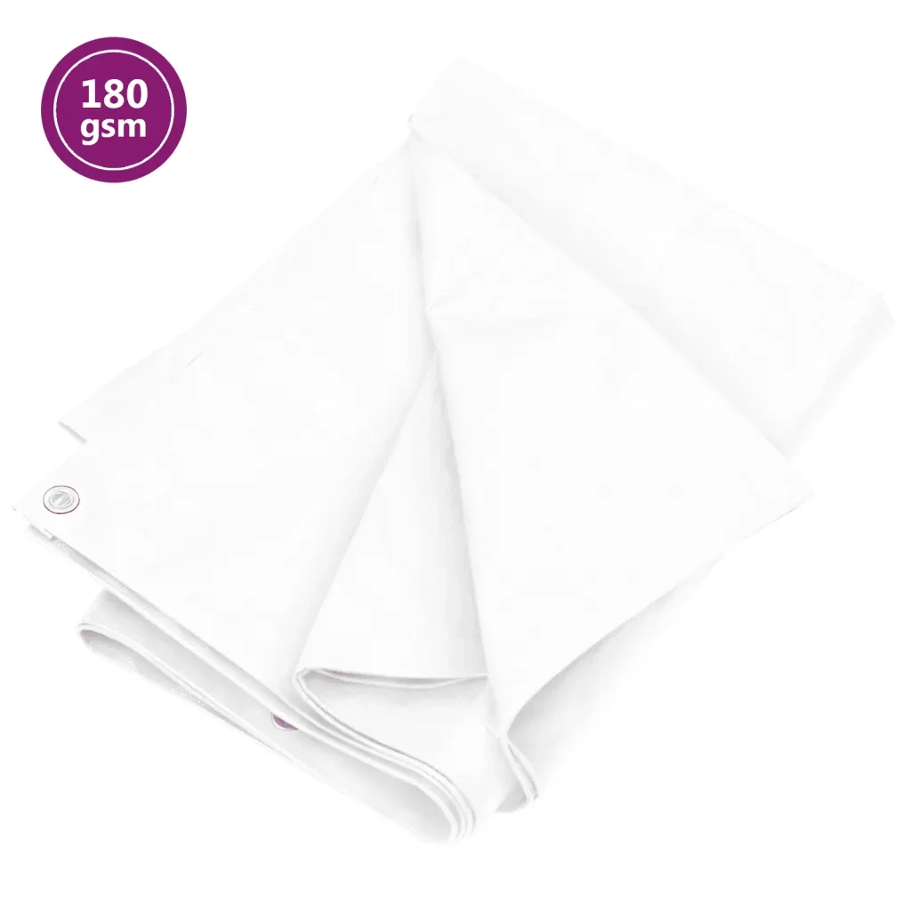 Telone 180 g/mÂ² 8x10 m Bianco HDPE cod mxl 65274