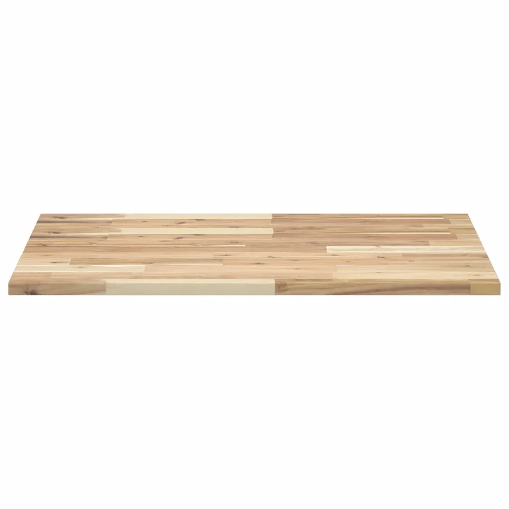 Piano da Bagno Non Trattato 100x60x2cm Legno Massello di Acacia 3279668
