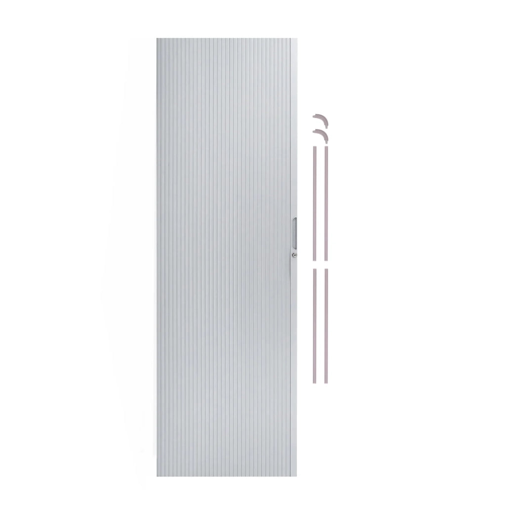 Porta a Soffietto Doccia Grigio 200x60cm Campervan Motorhome Kit Impermeabile