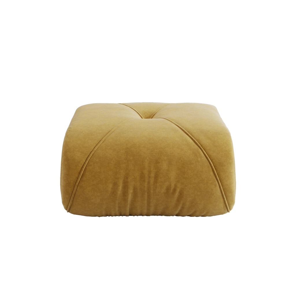 DIVANO modulare in Chenille Giallo