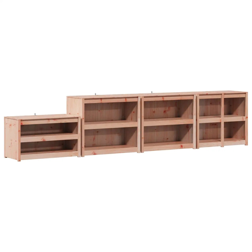 Mobile da cucina da esterno MEPPEL 4 pz Bianco 3443801