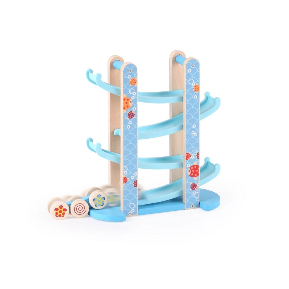 Udeas - Wooden Race Track - Blue Ocean