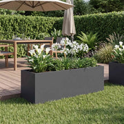Vaso da giardino Antracite 40 x 20 x 20 cm 8005138