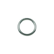 Vigor-Blinky Anelli Saldati Zinco-Cromati 100 Pezzi Filo 5mm Foro 35mm