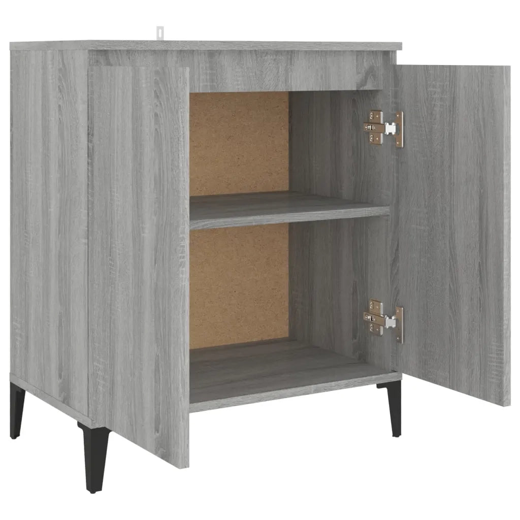 Credenza Grigio Sonoma 60x35x70 cm in Legno Ingegnerizzato 815160