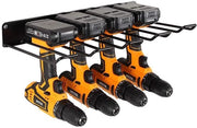 Organizzatore di strumenti per attrezzi da parete, 4 posizioni per strumenti elettrici, organizzatore di attrezzi per garage e officina