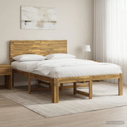 Letto matrimoniale con testiera ROSTOCK Bianco 140 x 190 cm 3405412