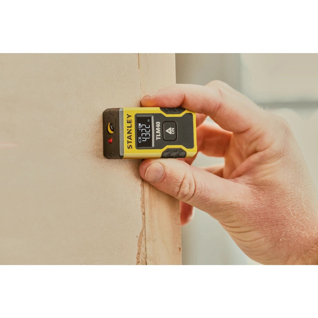 Misuratore Laser 12 m TLM40 Portata da 15 cm a 12 m Stanley
