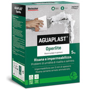 Aguaplast operlite stucco impermeabile risanante in polvere *** formato 5 kg, confezione 1