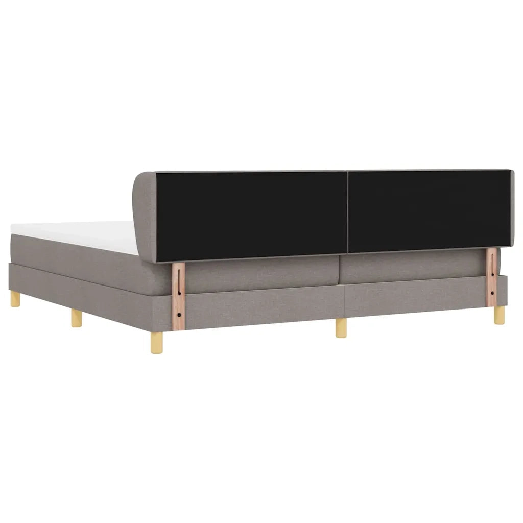 Letto a molle con materasso Talpa 200 x 200 cm Tessuto 3340238