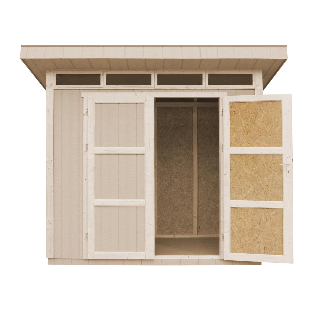 Casetta da Giardino di QUALIT? PREMIUM 3m?²-L161xW294cm - TIMBELA M901A-CAVERN STEEL