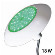 Faro Led Per Bocchetta Piscina  297 Mm Bianco Da 1890 Lumen - 18 W per Pvc O Piastrelle