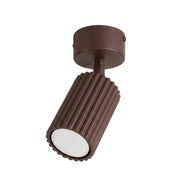 Plafoniera KARBON 1 marrone