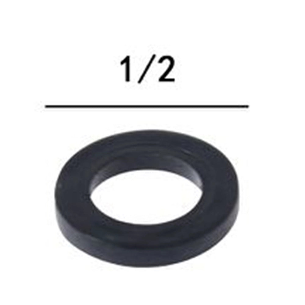 Trade Shop - Set 12 Pz Guarnizioni In Gomma Nera 1/2 O-ring Tubo Idraulica Acqua Bagno 59116 -