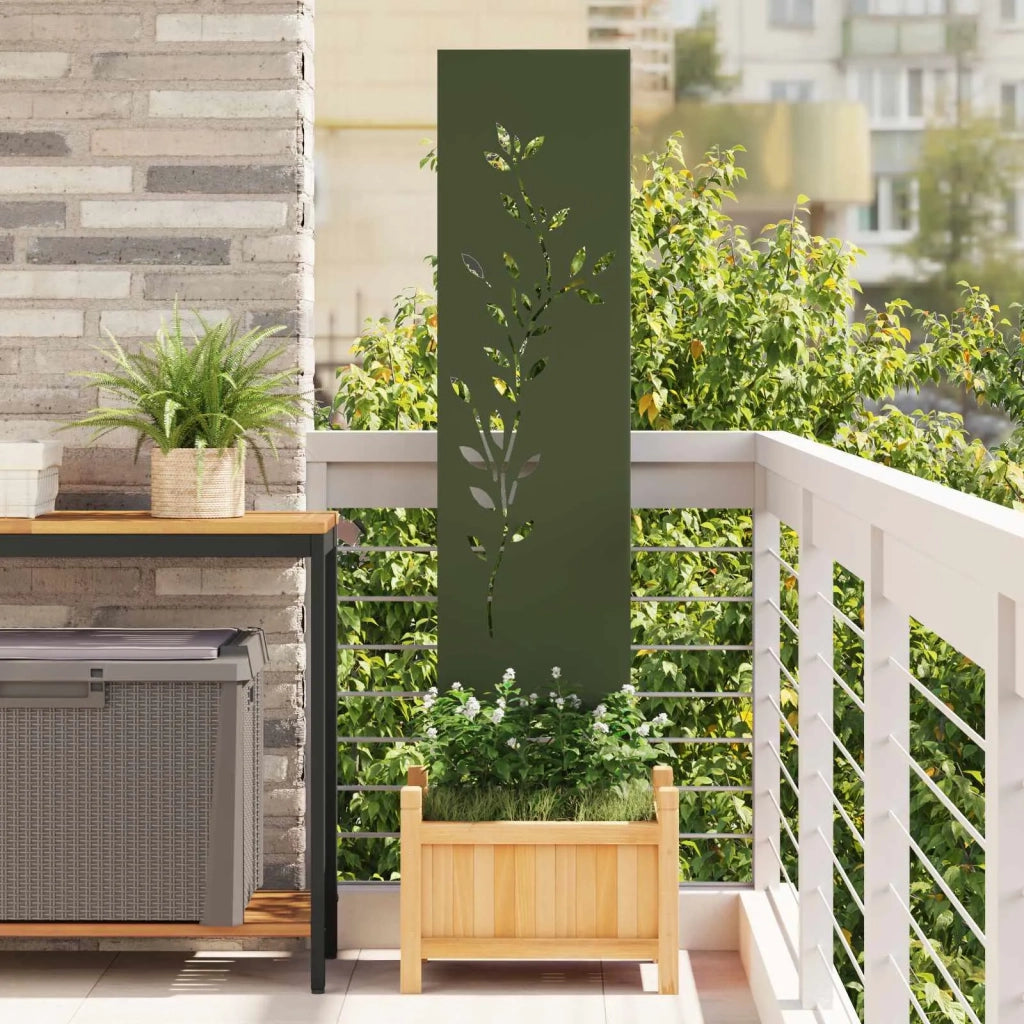 Schermo per privacy in giardino Oliver verde 32 x 140 cm CFW7337539