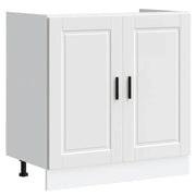 Pensile da cucina | Mobile base lavello Porto Bianco 80x46x81,5cm Legno Multistrato