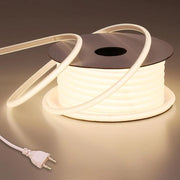 Strisce LED 20M Acqua Resistenti 4000K Bianco Naturale Ultra Brillante 200W Striscia di Illuminazione IP65 Flessibilità e Tagliabile per Camere da Letto Giardini e Ambiente Commerciale