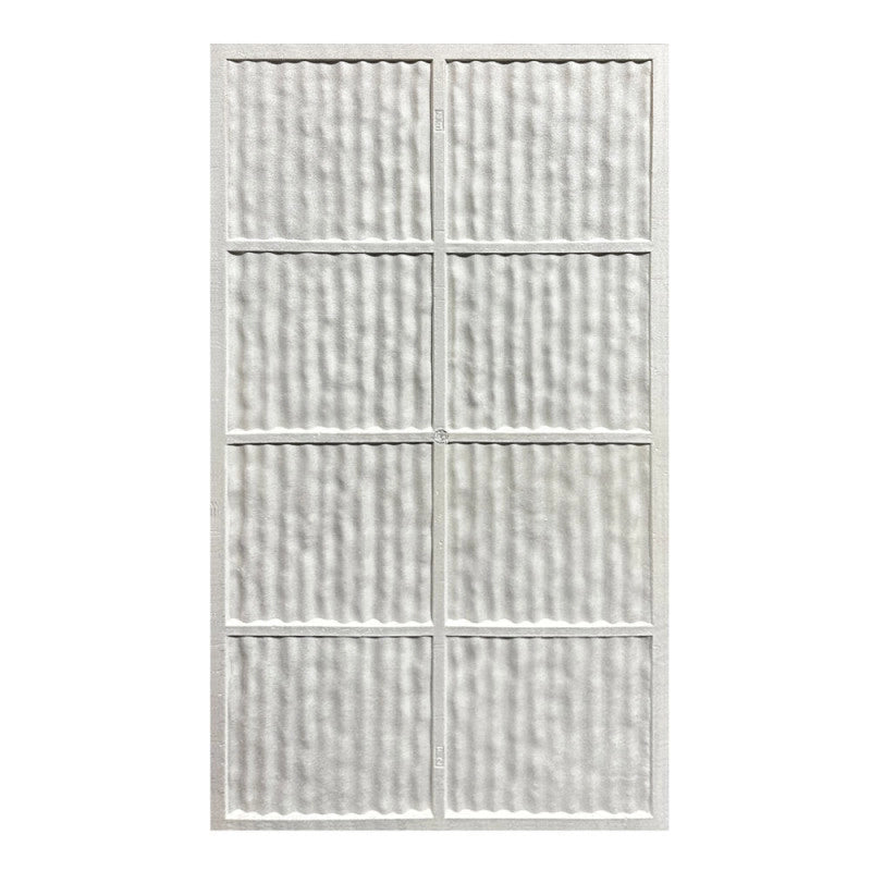 Pannello decorativo effetto pietra 3D set 12 pz 8,6 mt2 rivestimento murale in PU 120 x 60 x 2,5 Ossidana