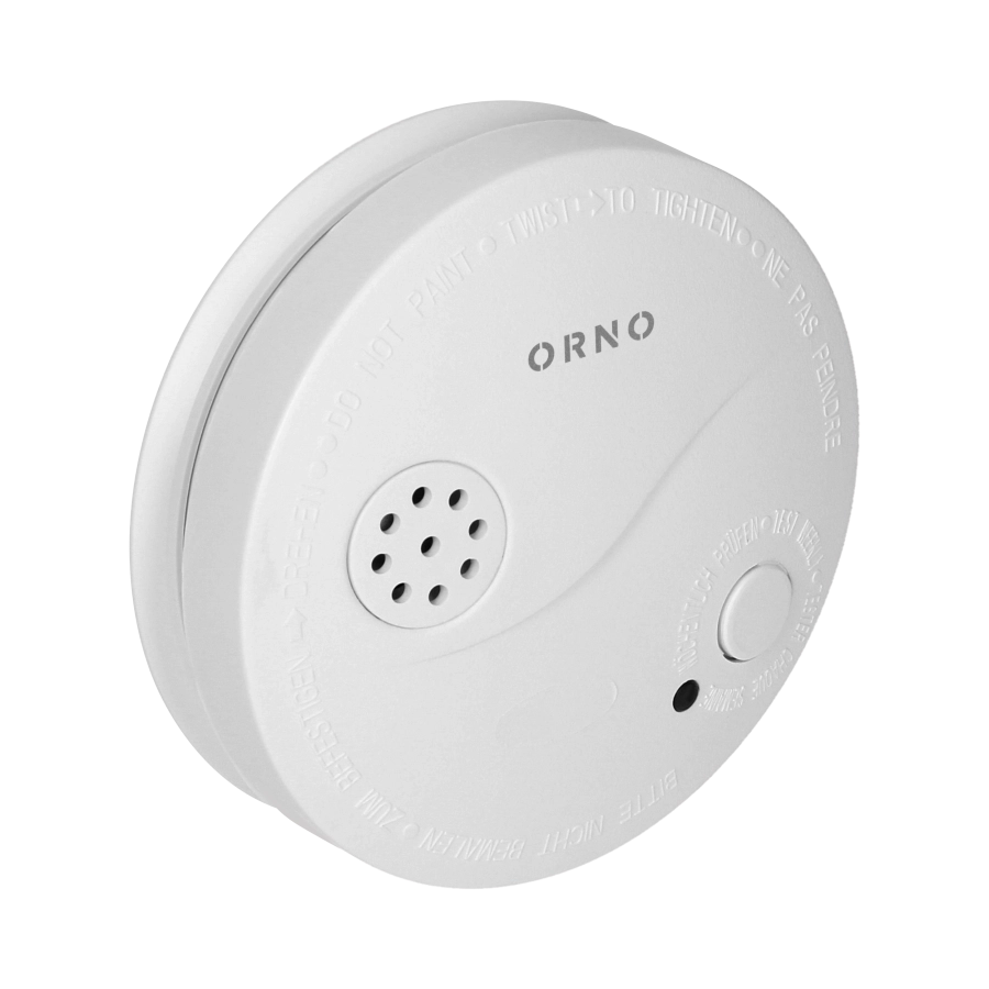 RILEVATORE DI FUMO A BATTERIA PER SICUREZZA CASA CON ALLARME ACUSTICO