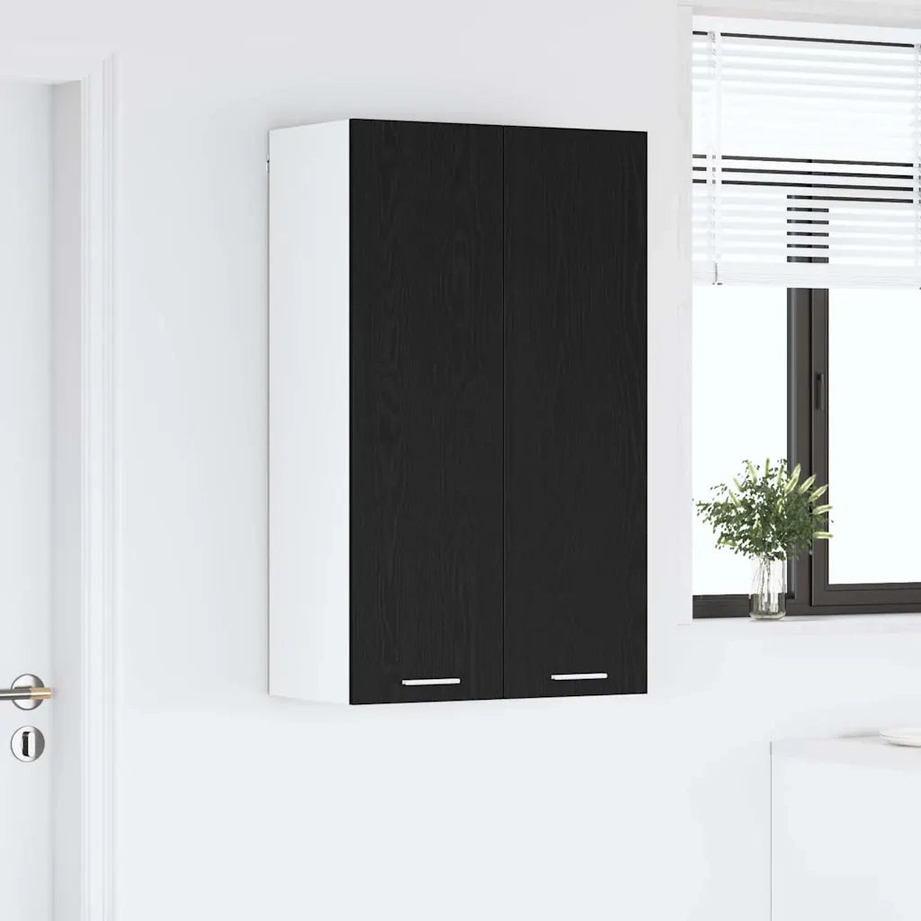 Armadio pensile Rovere Nero 60 x 31 x 100 cm Legno multistrato 884355